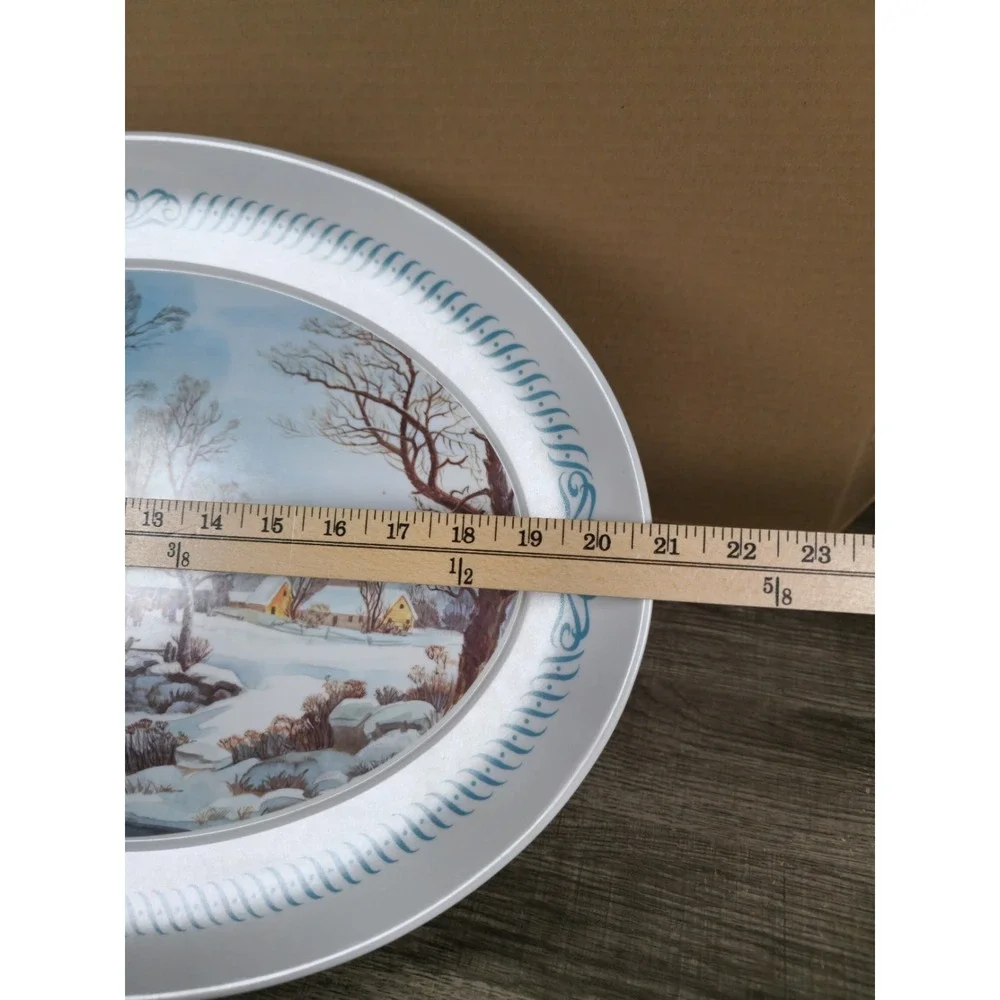 Vintage Brookpark Melamine Serving Platter